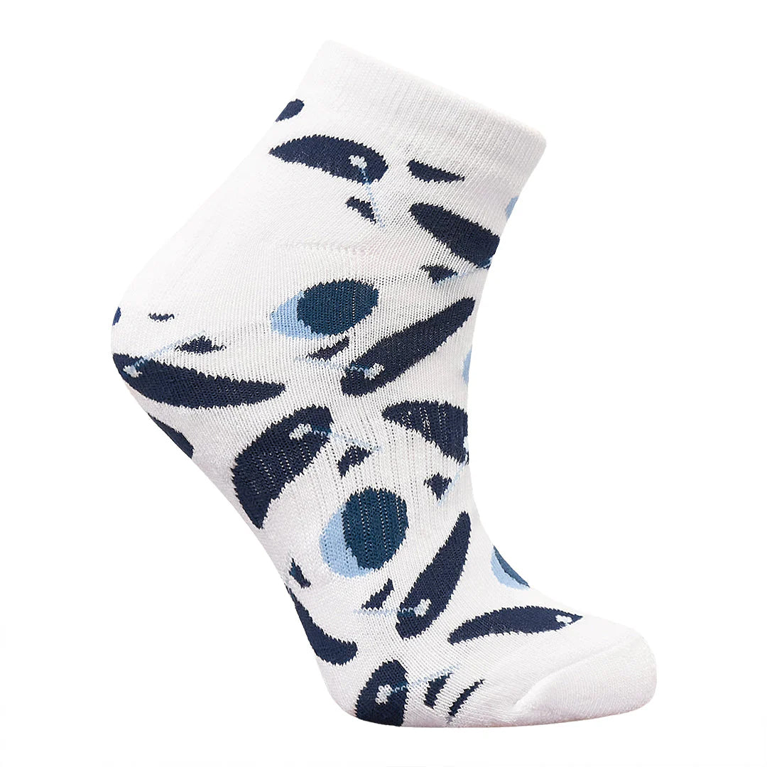 Surpizeshop Ladies 3 Pair Pack of Golf Themed Printed Golf Socks
