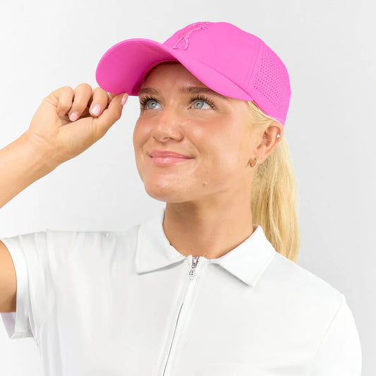 Surprizeshop Ladies Vented Golf Cap with Magnetic Ball Marker