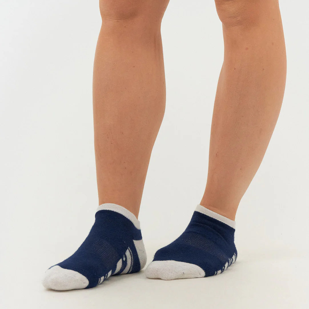Pure Golf 3 Pair Pack of Cotton-Rich Socks in Navy