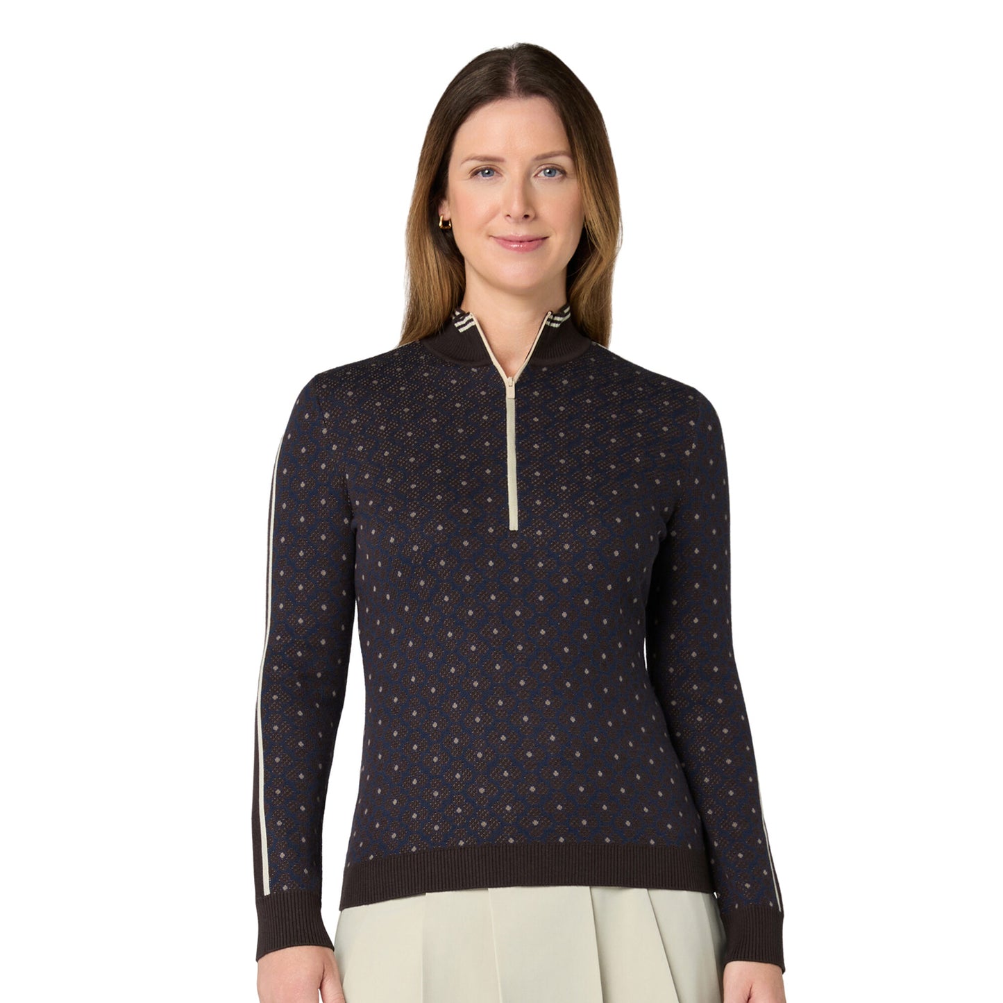 Original Penguin Ladies 1/4 Zip Sweater