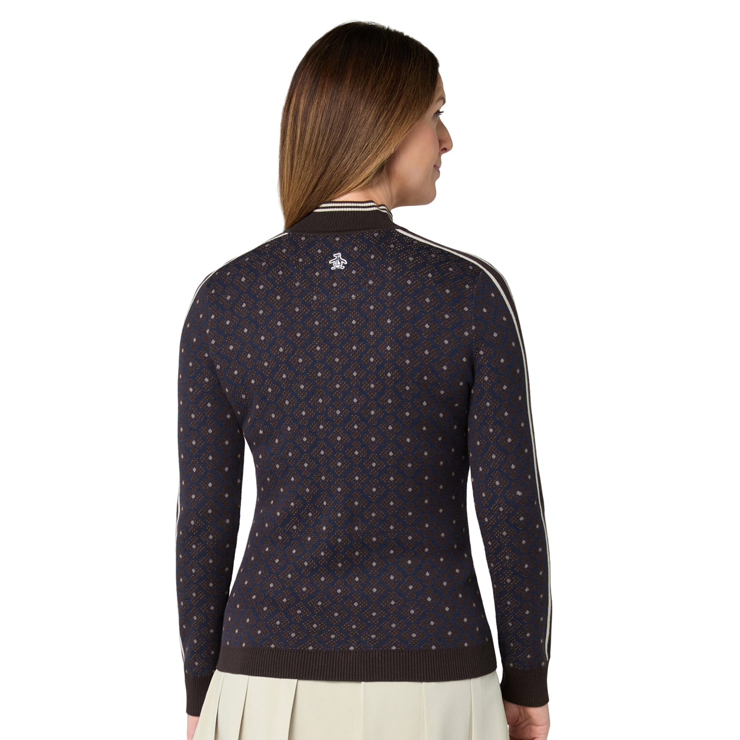 Original Penguin Ladies 1/4 Zip Sweater