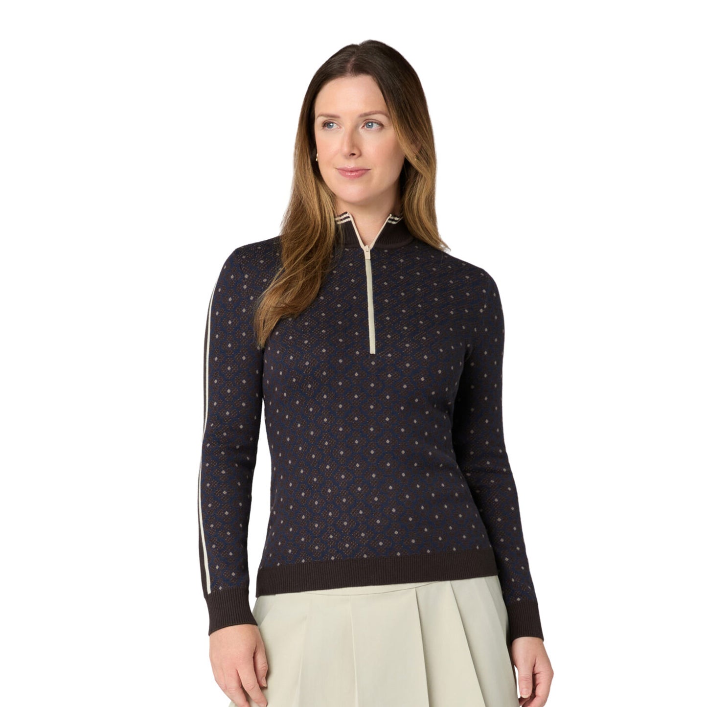 Original Penguin Ladies 1/4 Zip Sweater