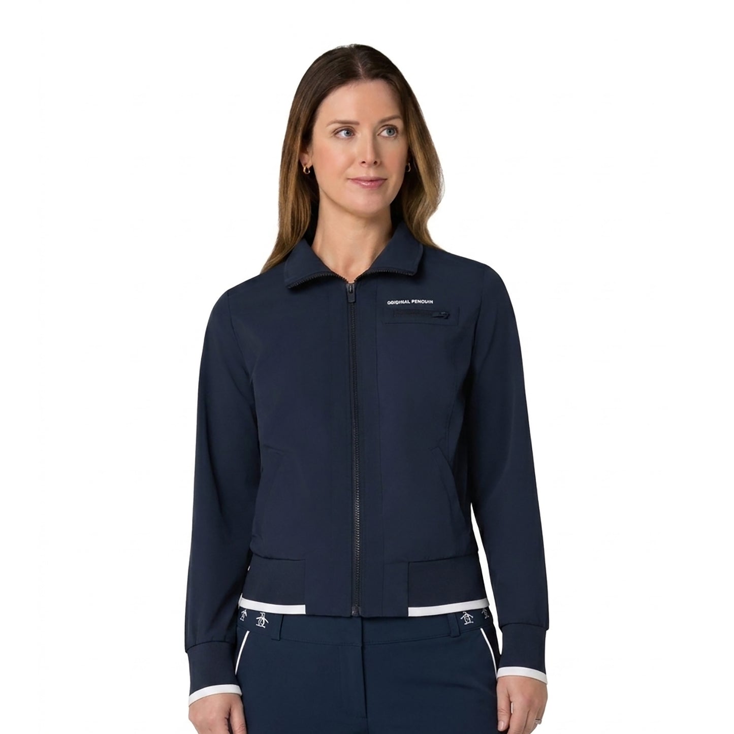 Original Penguin Ladies Windbreaker in Navy