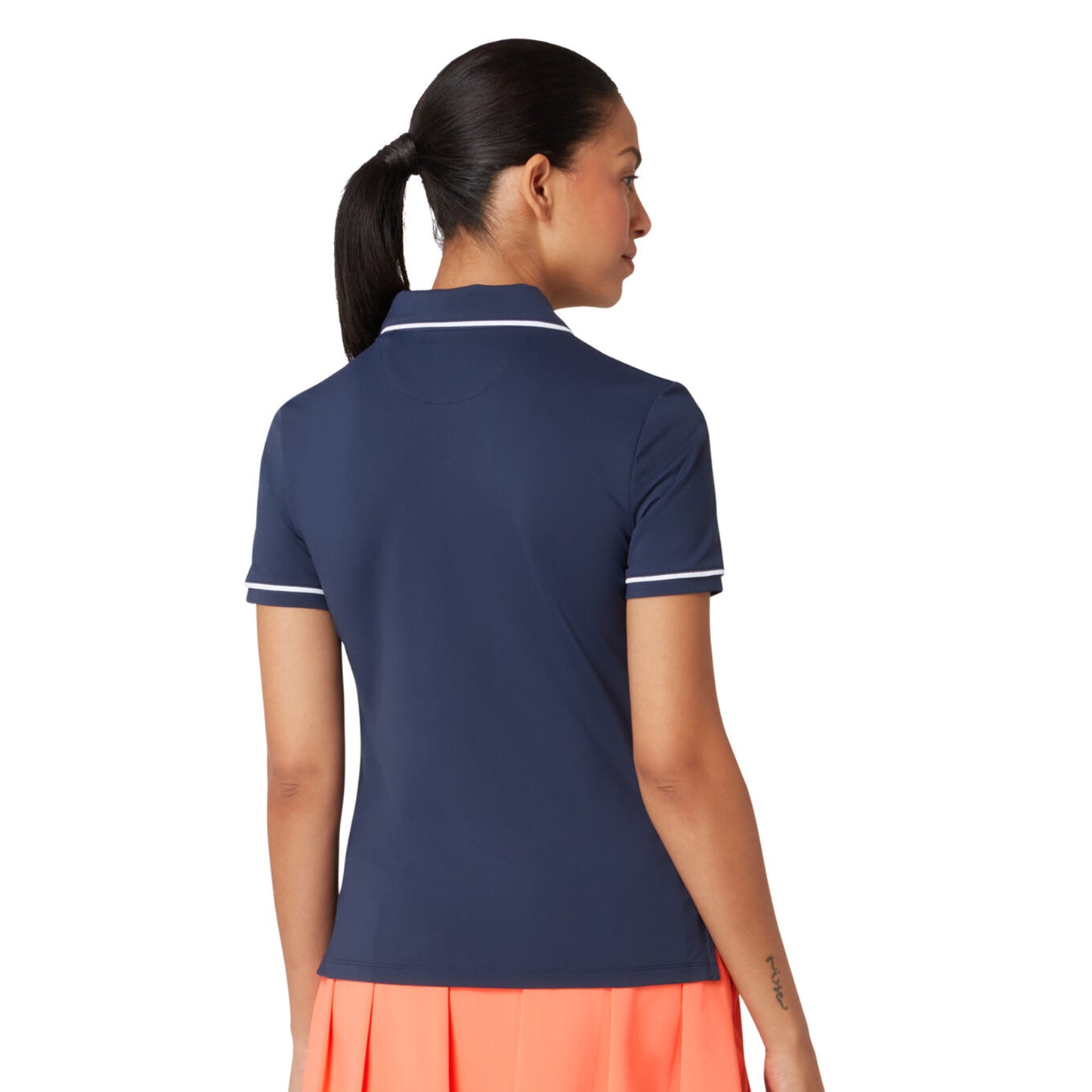 Original Penguin Ladies Short Sleeve Golf Polo in Navy