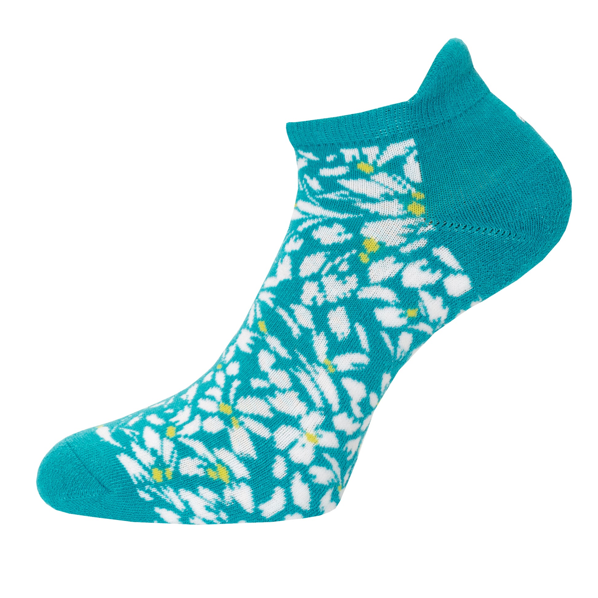 Green Lamb Ladies 3 Pair Pack of Socks with Floral Print