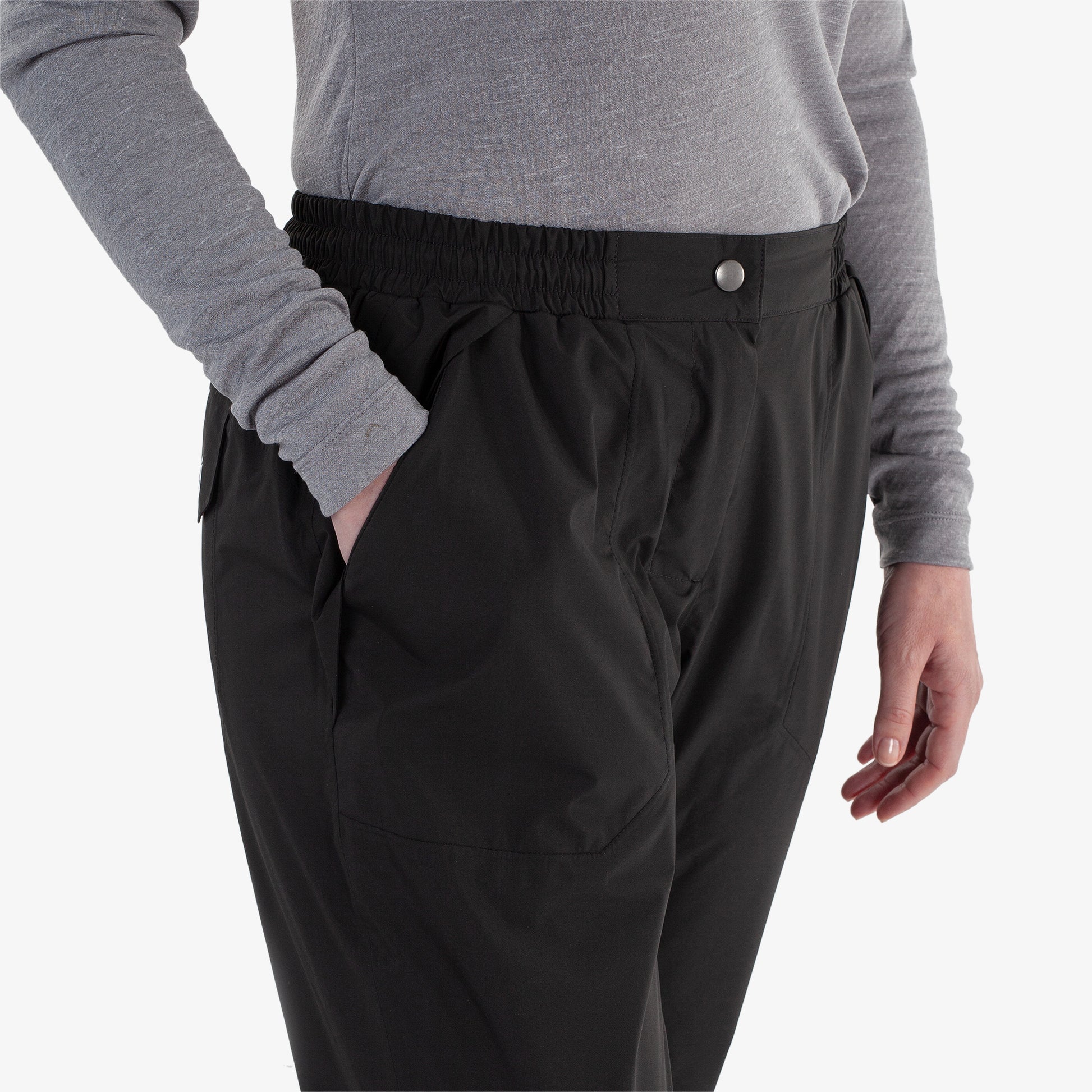 Galvin Green Ladies Black GORE-TEX® Waterproof Over Trousers