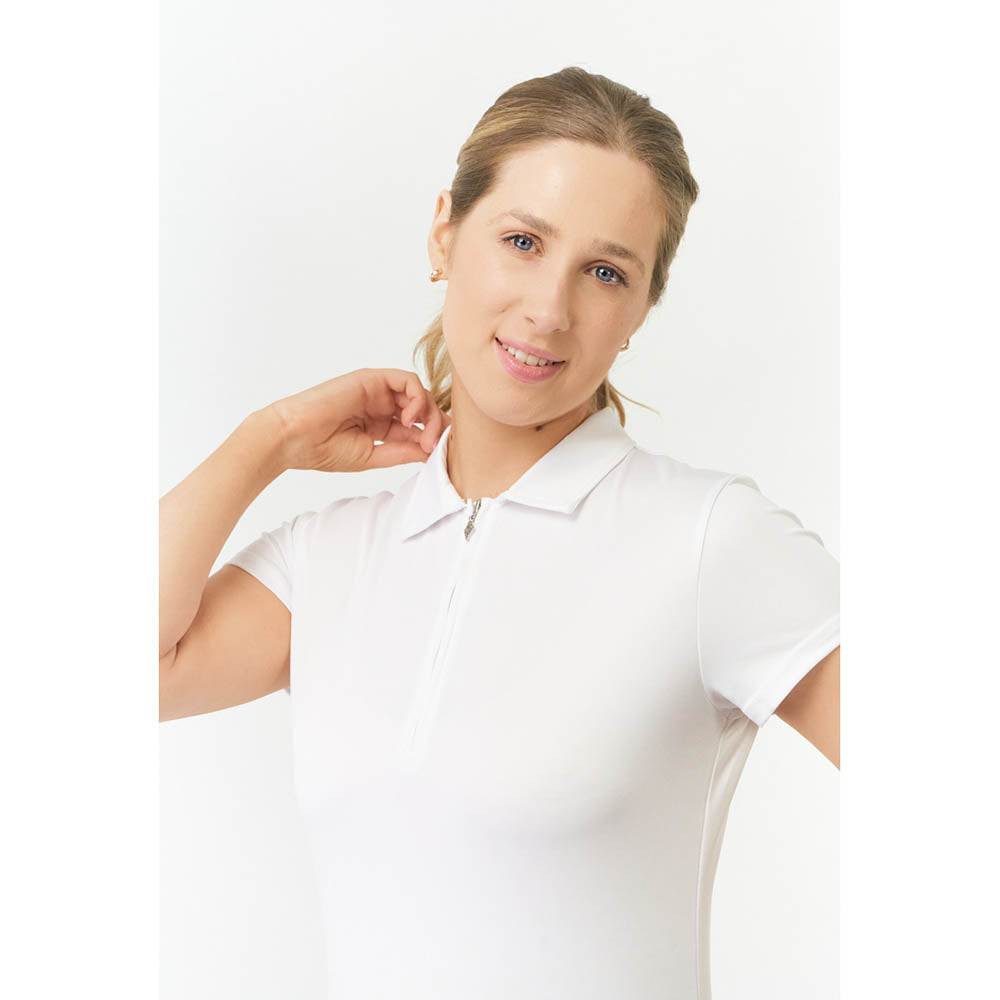 Pure Ladies Silky Soft Cap Sleeve Polo