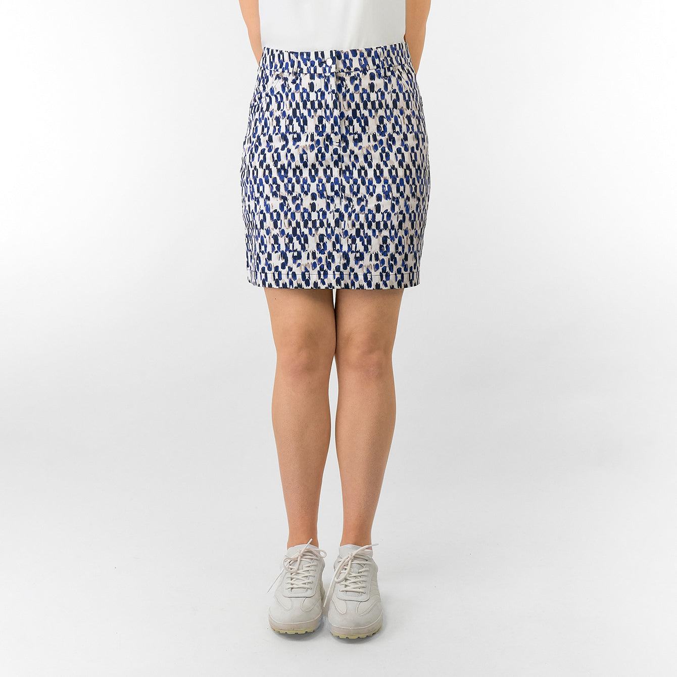 Pure Golf Ladies Skort in  Abstract Dash Print - Built for Movement & Style