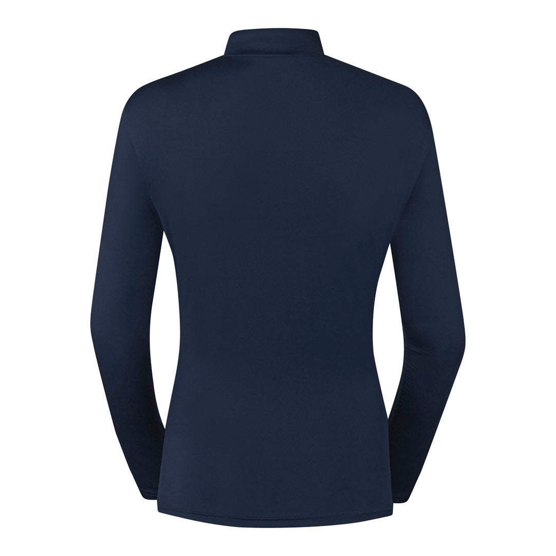 Pure Ladies Lightweight Mid-Layer Top in Navy