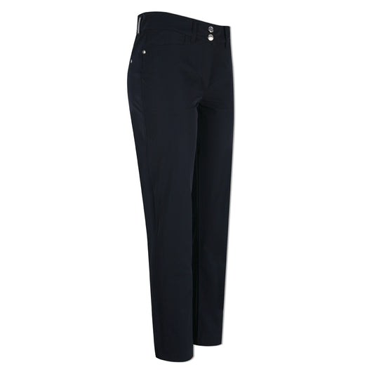 Daily Sports Miracle Pro-Stretch Golf Trousers with Straight Leg Fit in Navy Blue