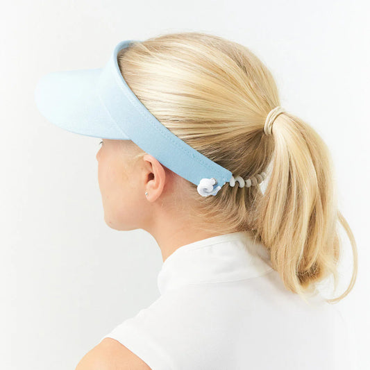 Surprizeshop Ladies Telephone Wire Visor with Magnet & Ball Marker