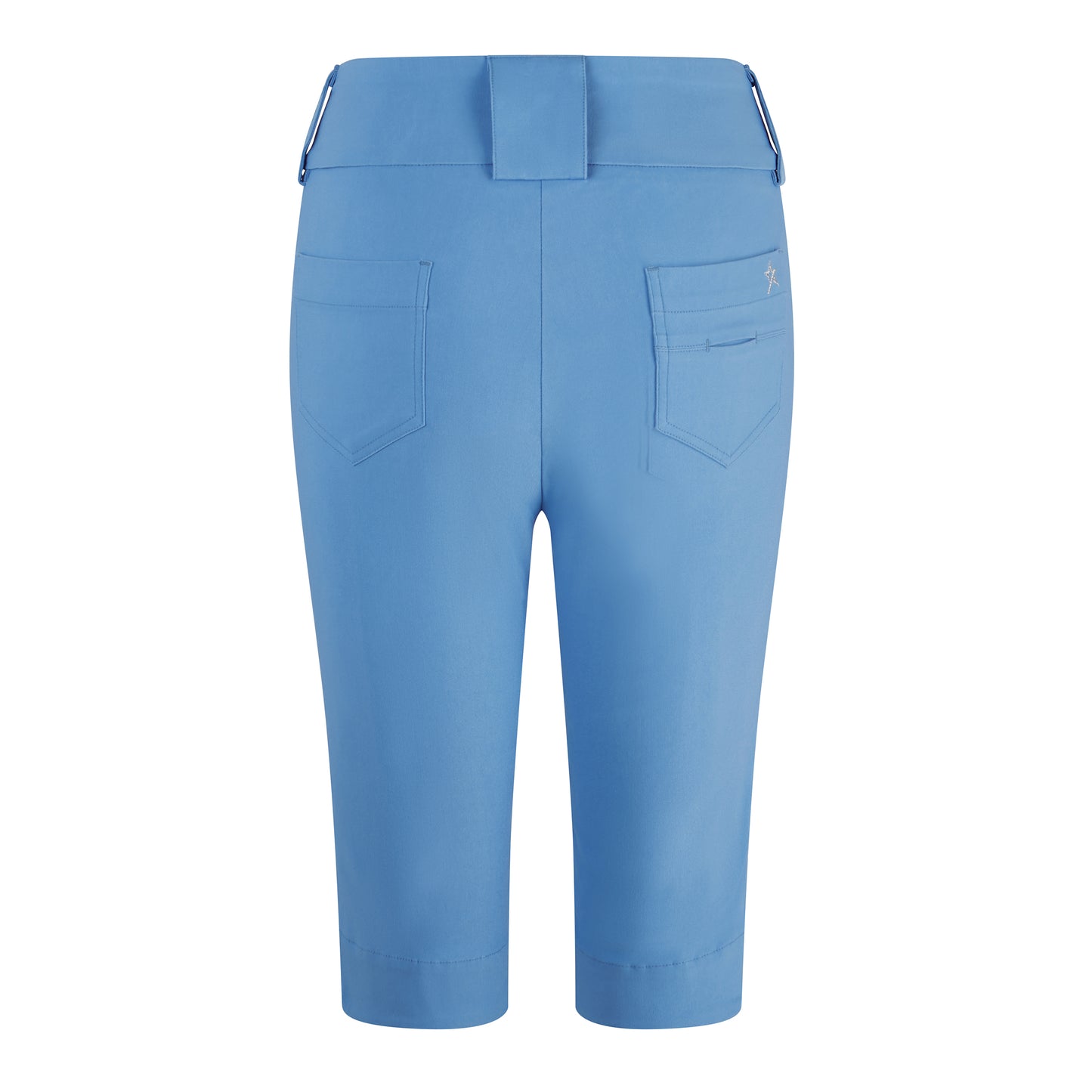 Swing Out Sister Ladies Pull-On City Shorts in Tranquil Blue