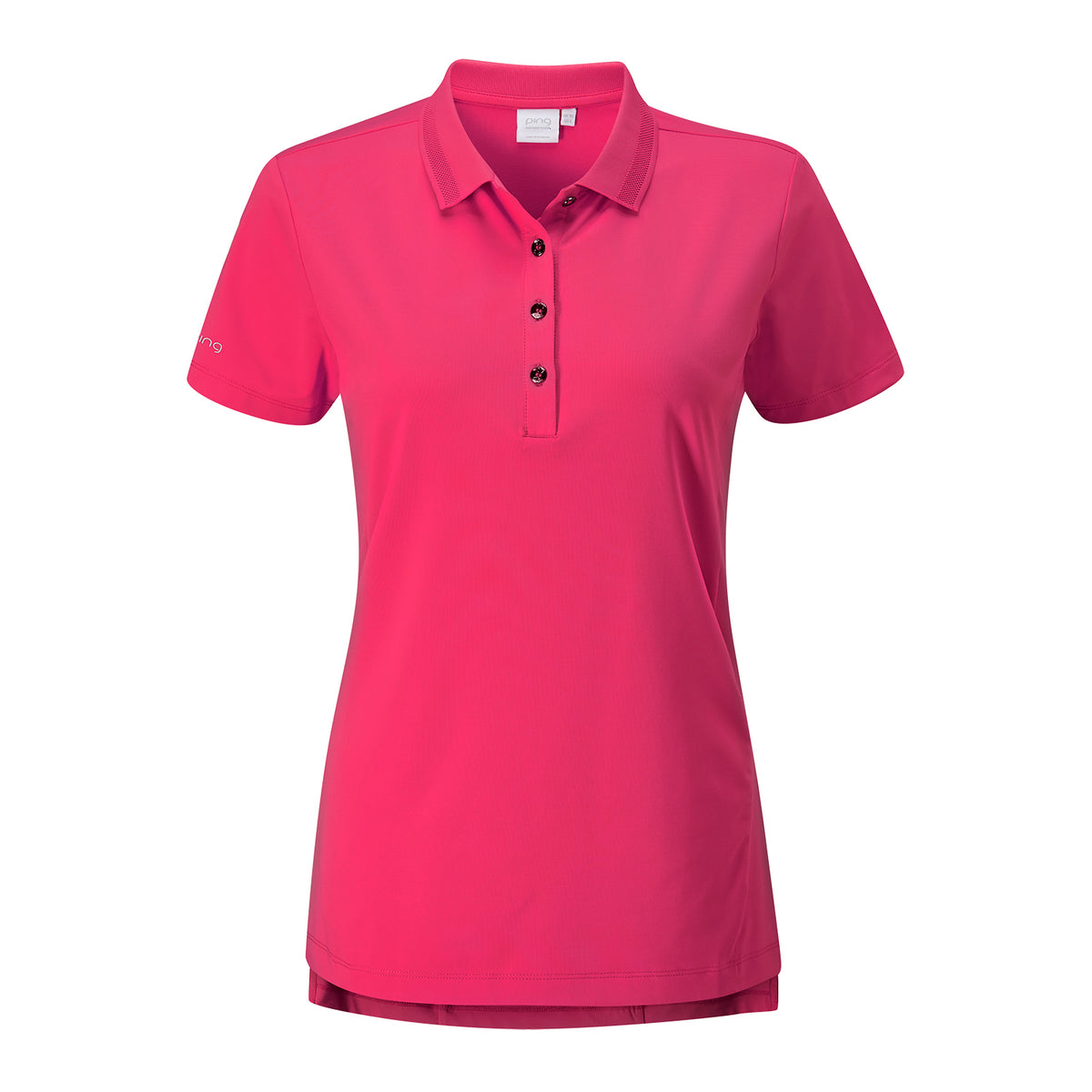 PING Ladies Textured Golf Polo Shirt 