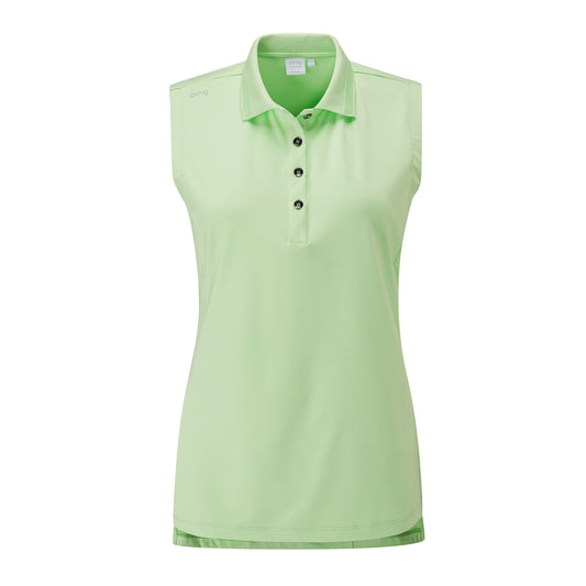 PING Ladies Sleeveless Golf Polo Shirt