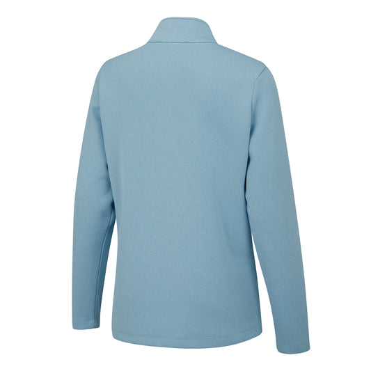 PING Ladies Half-Zip Ribbed Golf Fleece for Thermal Warmth