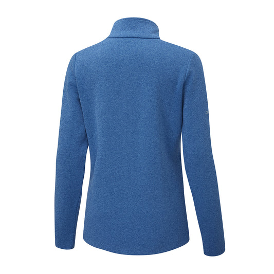 PING Ladies Half-Zip Ribbed Golf Fleece for Thermal Warmth