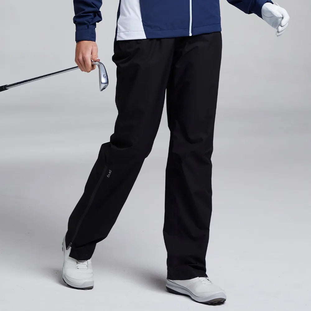 PING Ladies Black Waterproof Golf Overtrousers