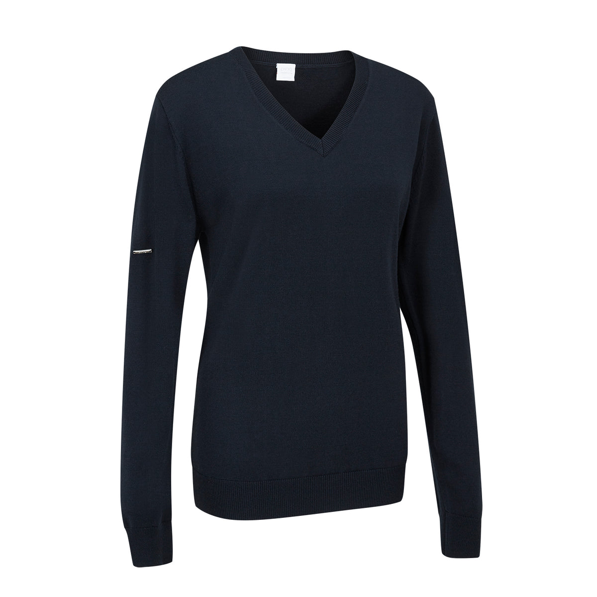 PING Ladies V-Neck Golf Sweater in Navy