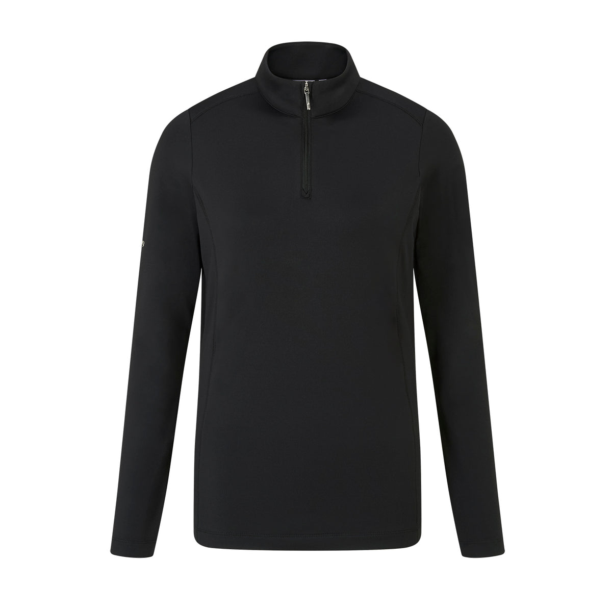 PING Ladies Long-Sleeve Half-Zip Golf Top in Black