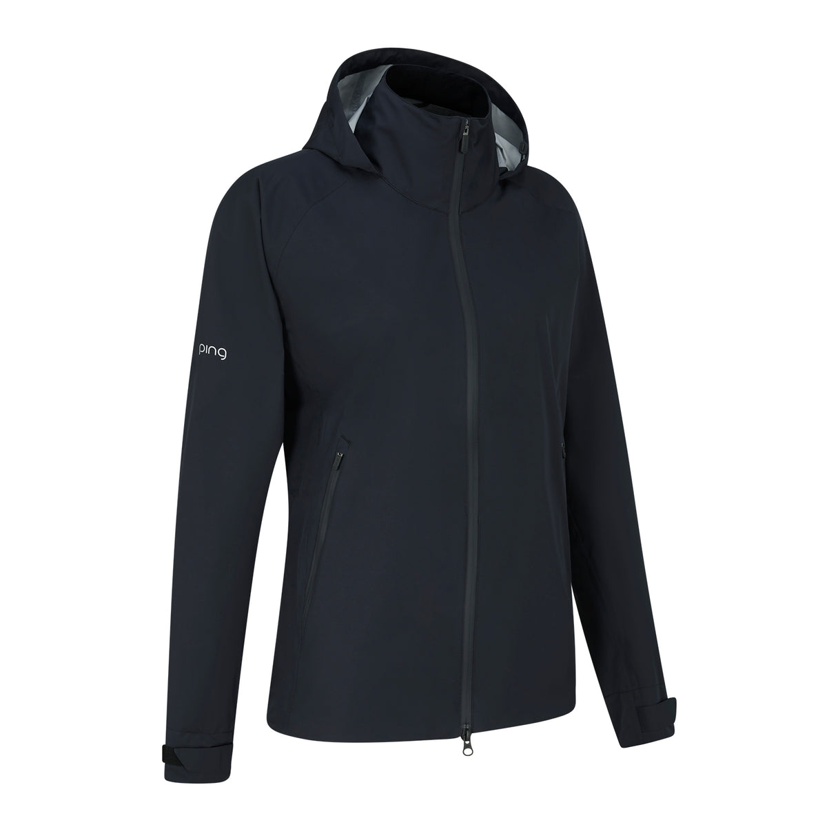 PING Ladies Black Waterproof Golf Jacket