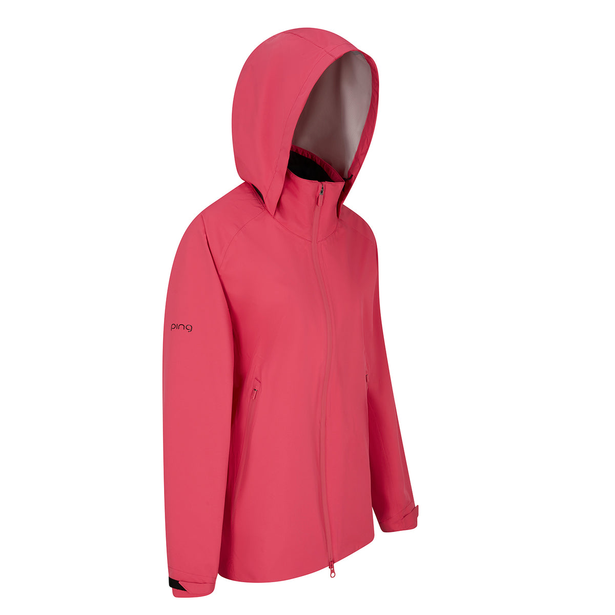 PING Ladies Waterproof Golf Jacket with Packable Hood