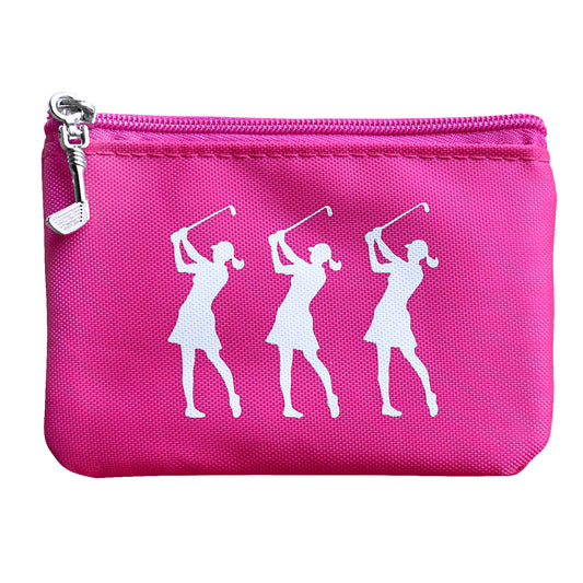 Surprizeshop Lady Golfer Coin Purse in Pink