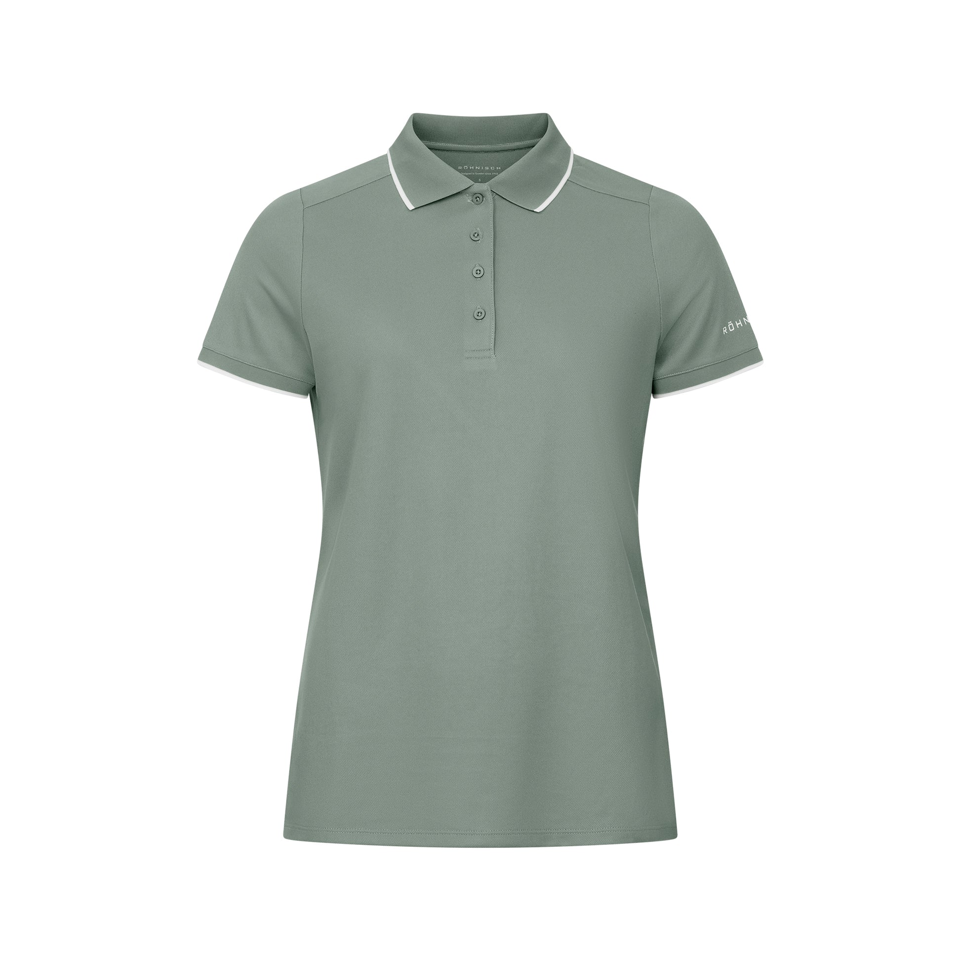 Rohnisch Ladies Classic Polo Shirt with Contrast Trim - Lightweight Comfort for All-Day Ease