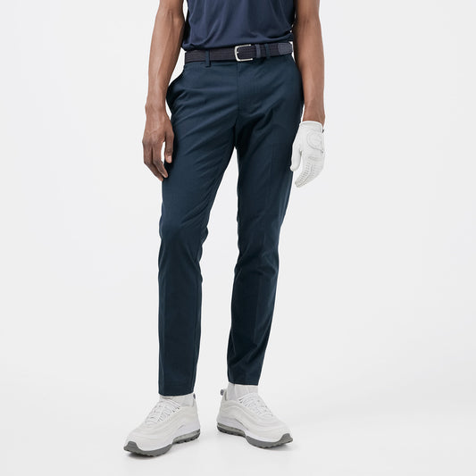 J.Lindeberg Mens Navy Golf Trousers with Water Repellent Finish