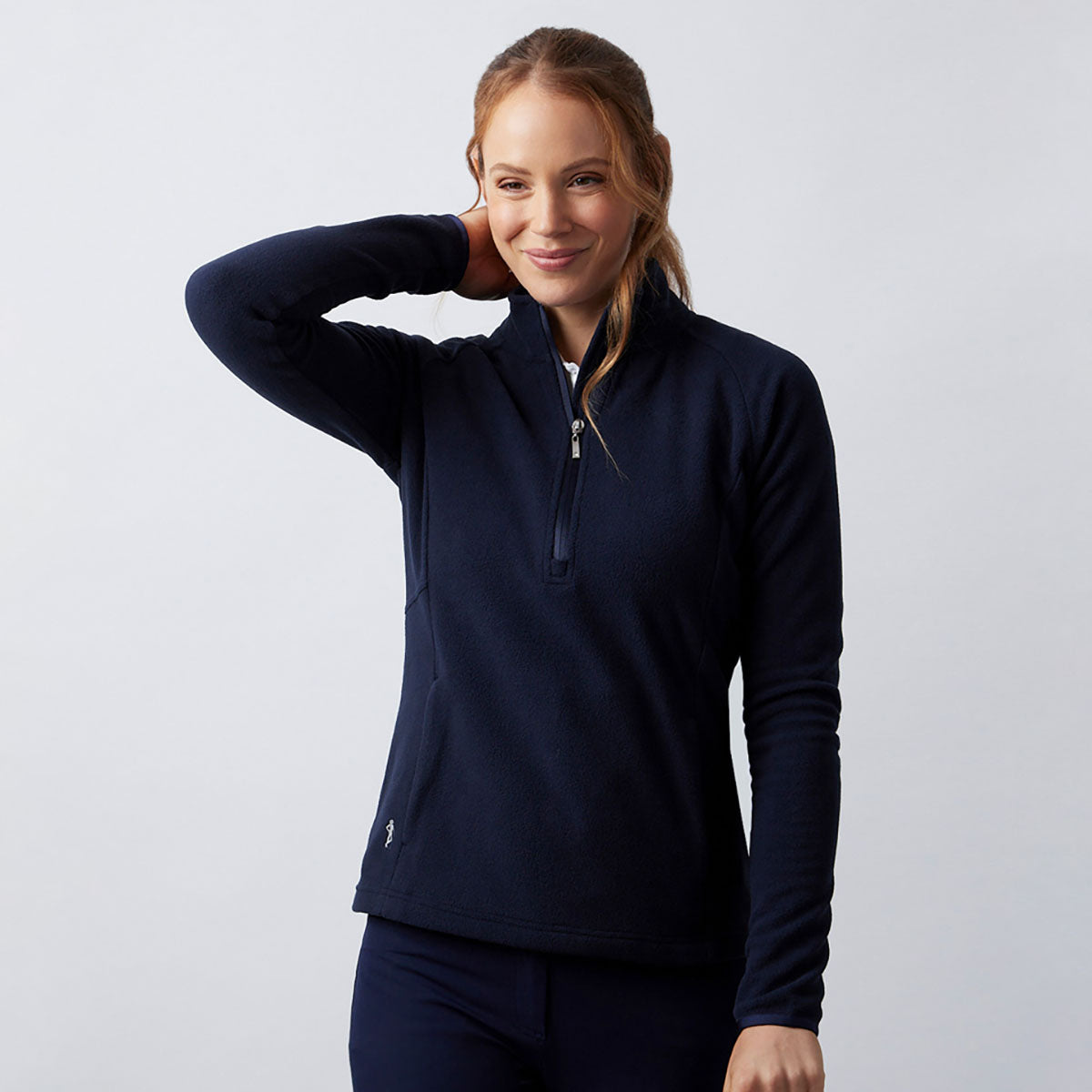 Glenmuir Ladies Navy Blue Tailored Fleece