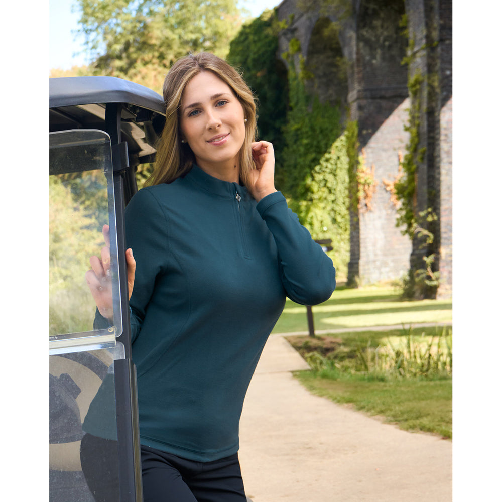 Pure Golf Ladies Super Soft Quarter Zip Fleece