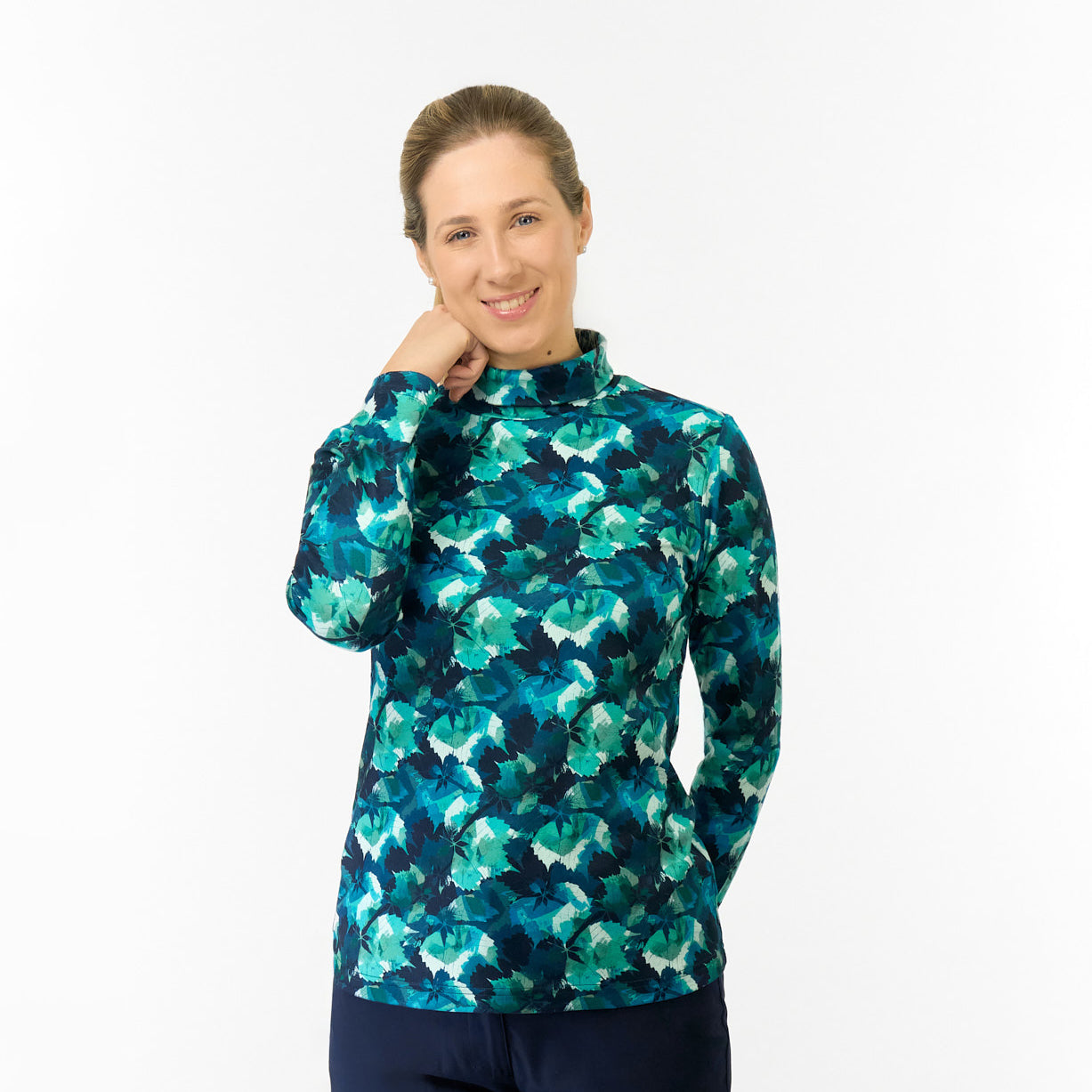 Pure Ladies Brushed-Backed Roll Neck - The Perfect Layer for Every Occasion