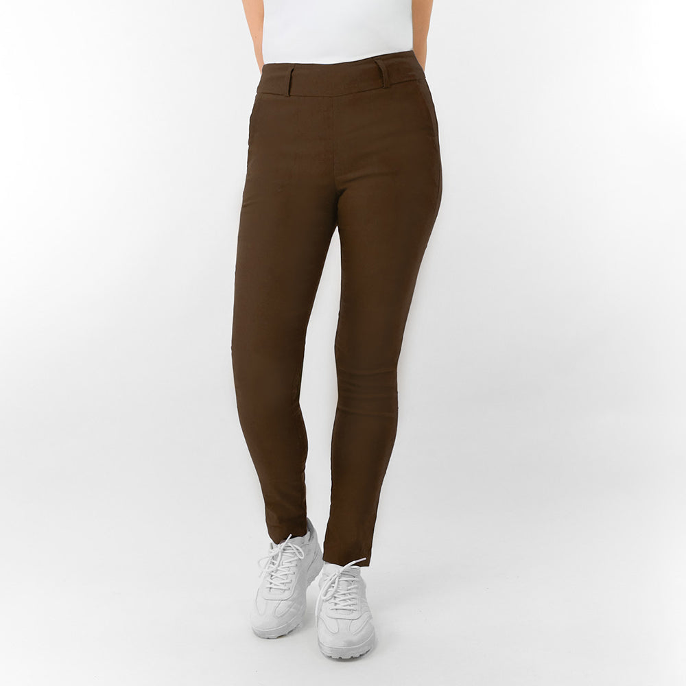 Pure Golf Ladies Pull-On Stretch Trouser - Effortless Comfort, Course-Ready Style
