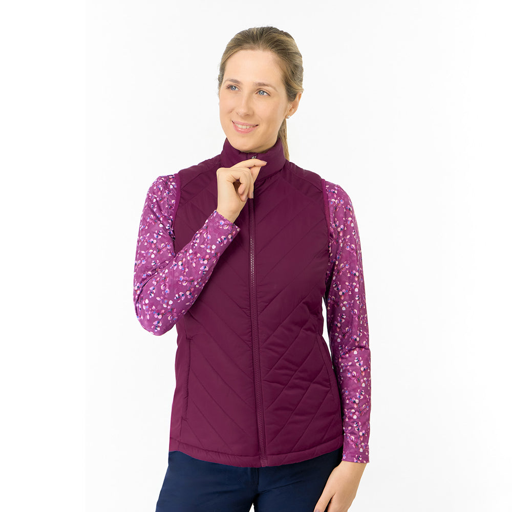 Pure Golf Ladies Stretch Panel Gilet - Layer Up in Style