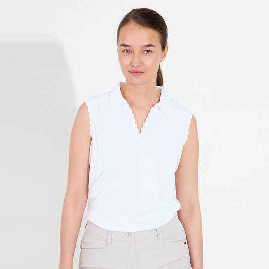 Abacus Ladies DryCool Sleeveless Polo - Lightweight & Sun-Smart