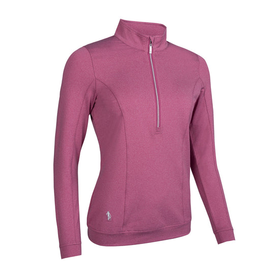 Glenmuir Ladies Lightweight Mid-Layer with Zip-Neck