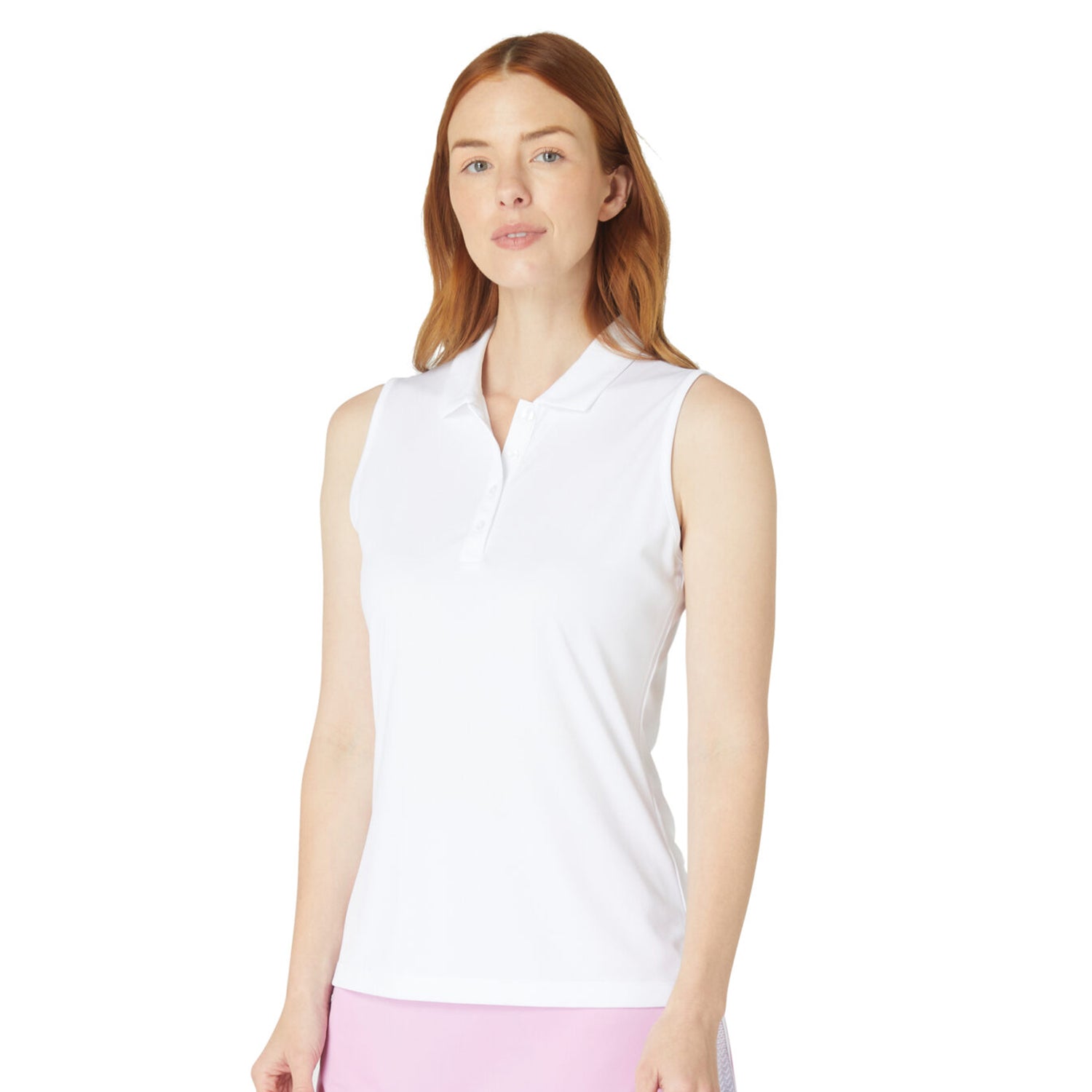 Callaway Ladies Sleeveless Tournament Golf Polo