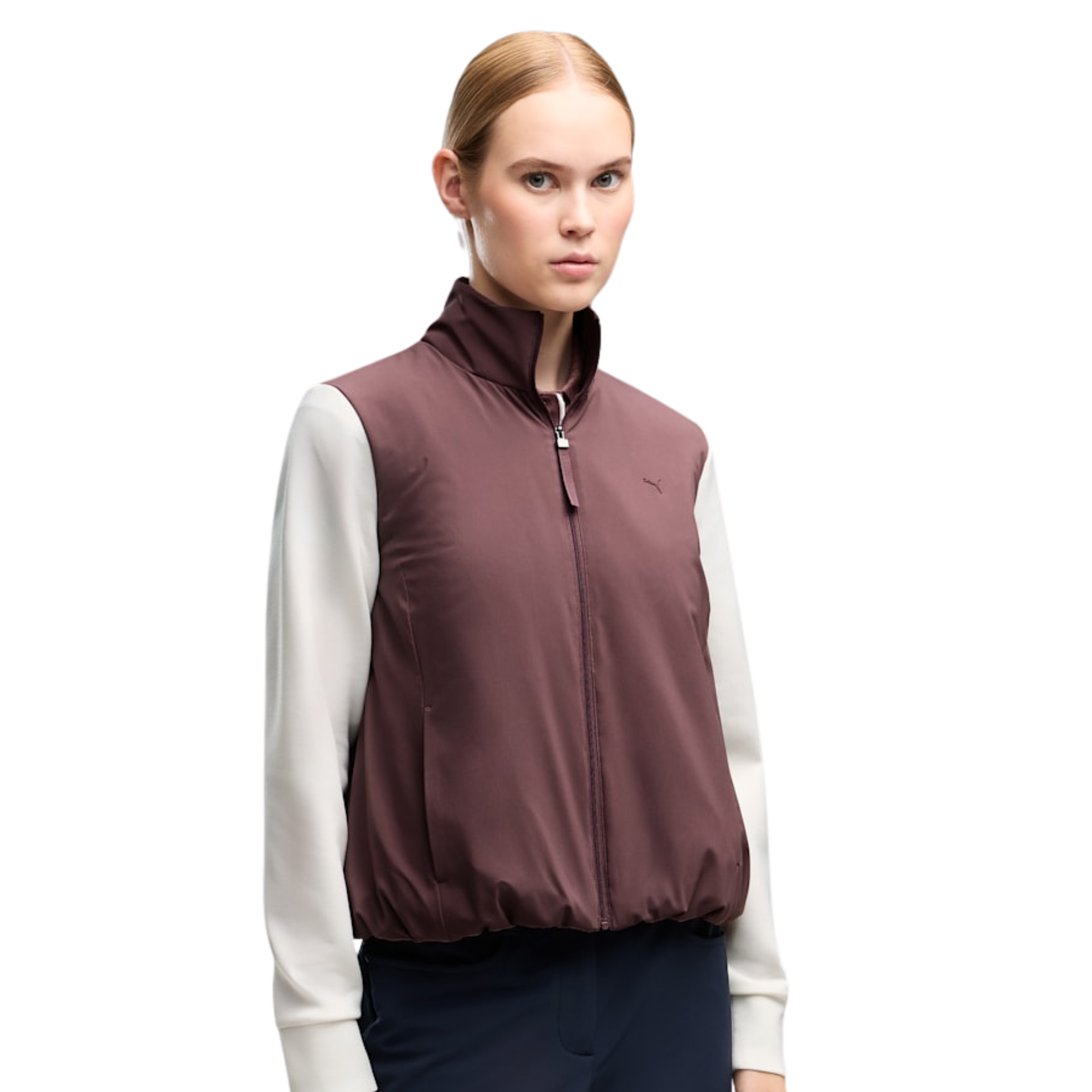 Puma Ladies Hybrid Jacket The Perfect Blend of Warmth, Stretch & Style