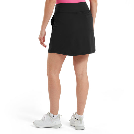 FootJoy Ladies Go-To Skort for Comfort & Style Every Round in Timeless Black