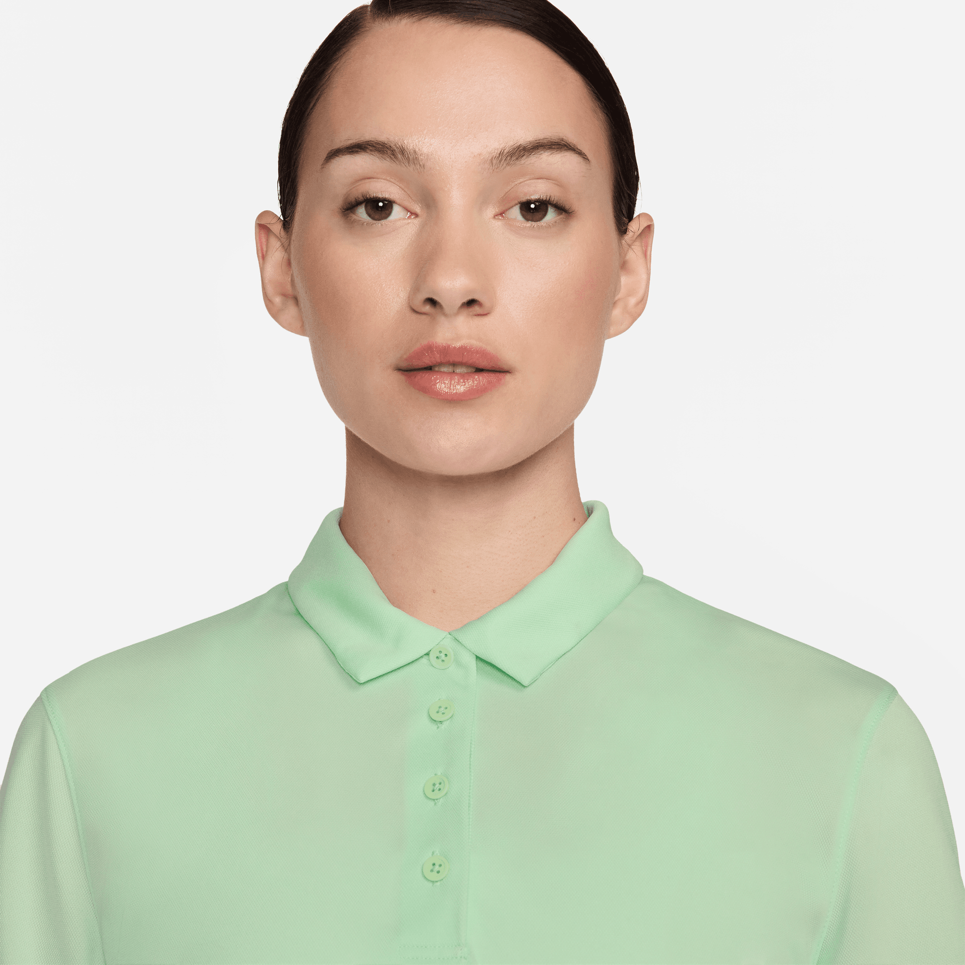 Nike Ladies Short Sleeve Dri-FIT Golf Polo in Vapor Green