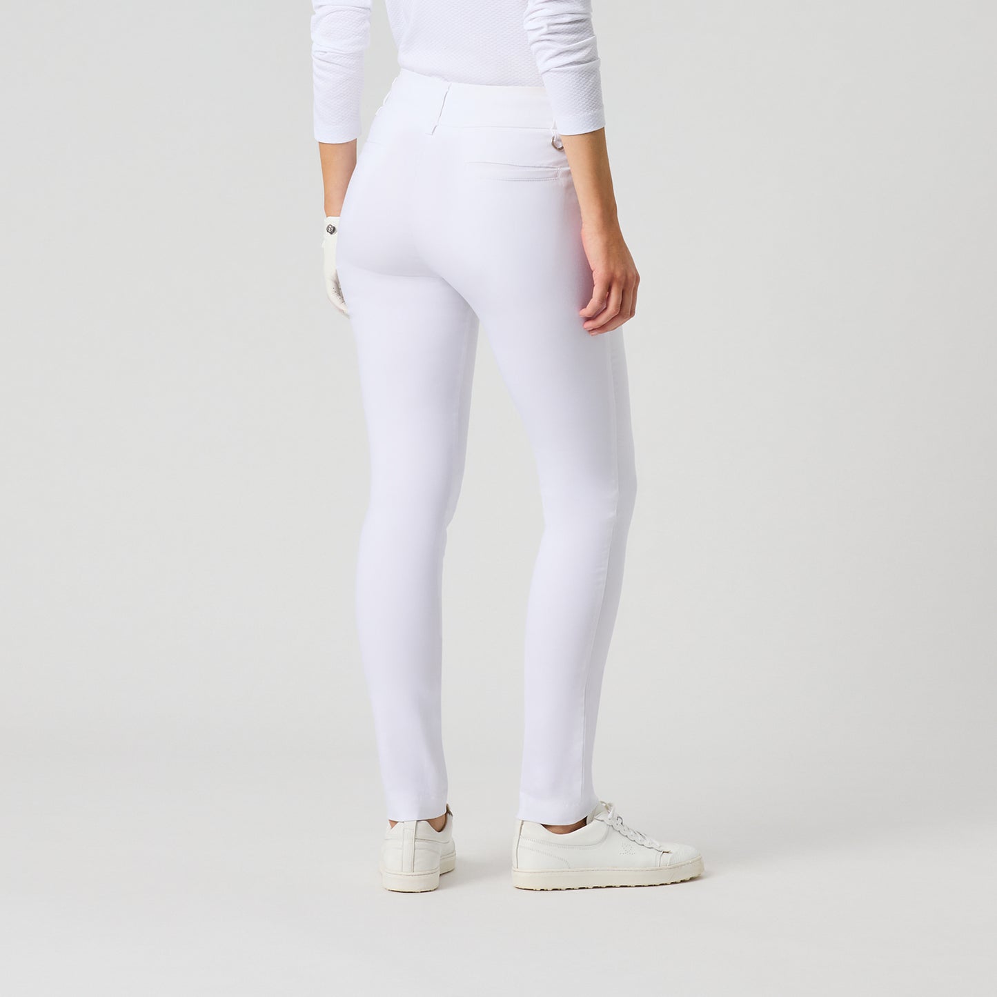 Daily Sports Ladies Pull-On White Golf Trousers