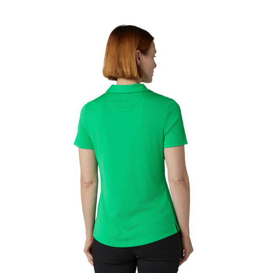 Callaway Ladies Holly Green Short Sleeve Polo with UV Block Protection