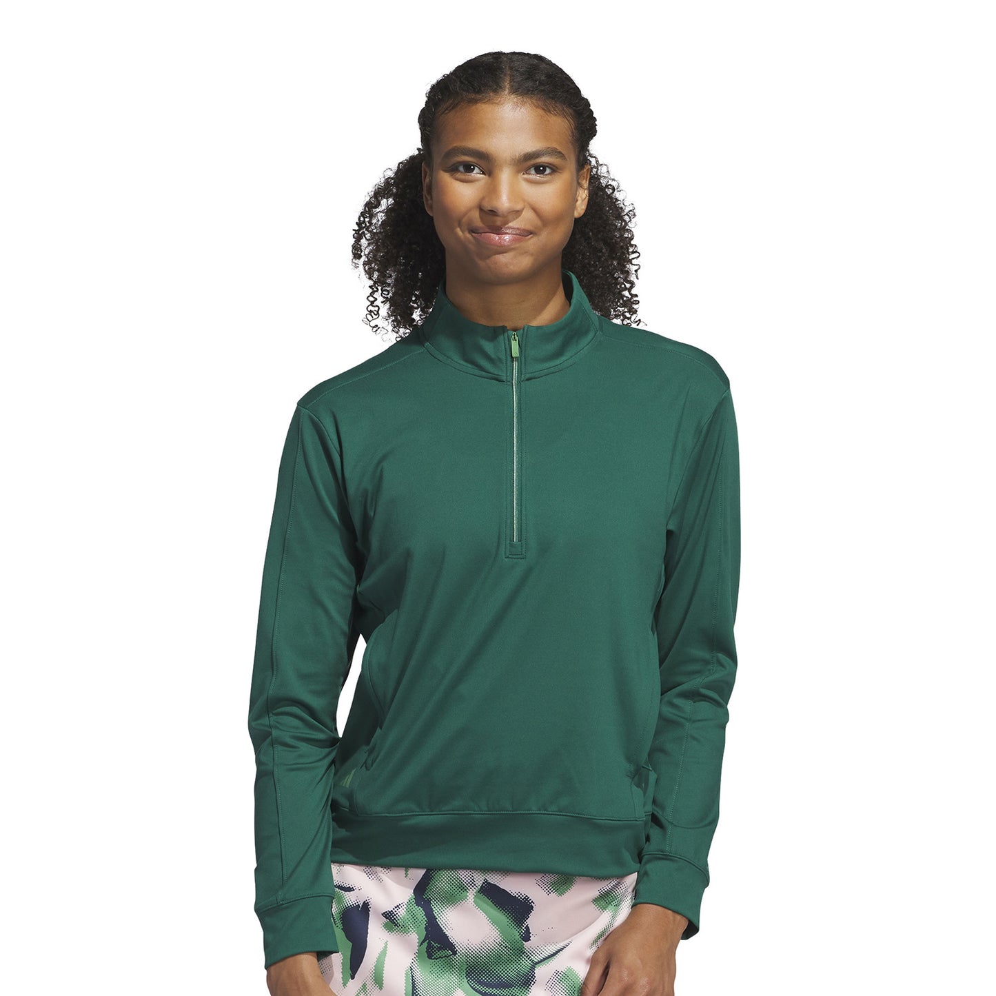 adidas Golf Ladies Layering Top with Zip Neck