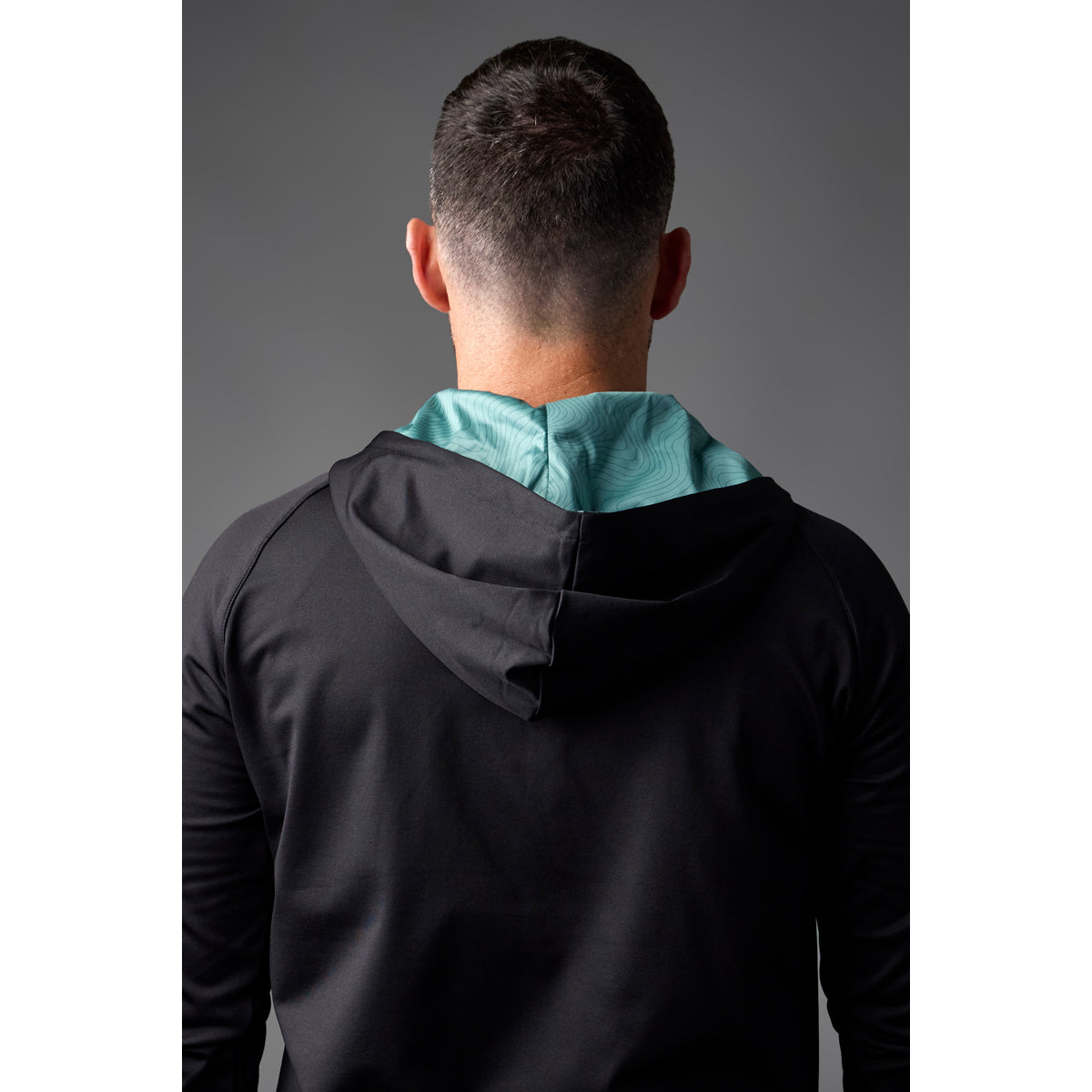 Sunderland Mens Thermal Hooded Hybrid Jacket with Water Repellent Finish