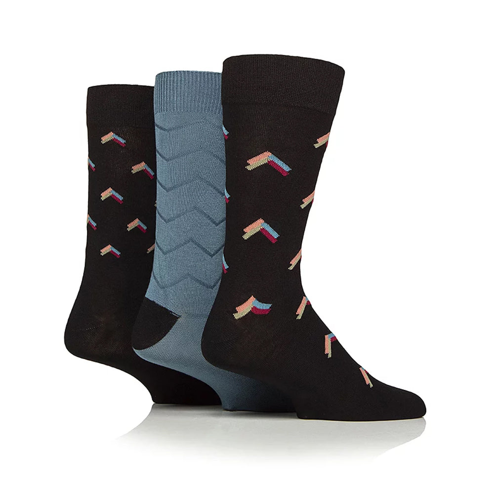 Glenmuir Mens 3-Pair Pack of Bamboo Socks in Tartan Gift Box