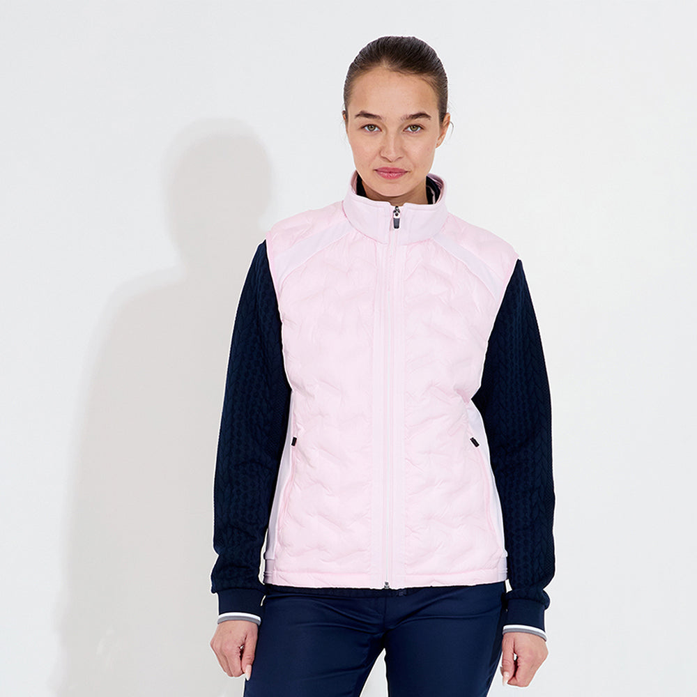 Abacus Ladies Quilted Gilet with Stretch Side Panels