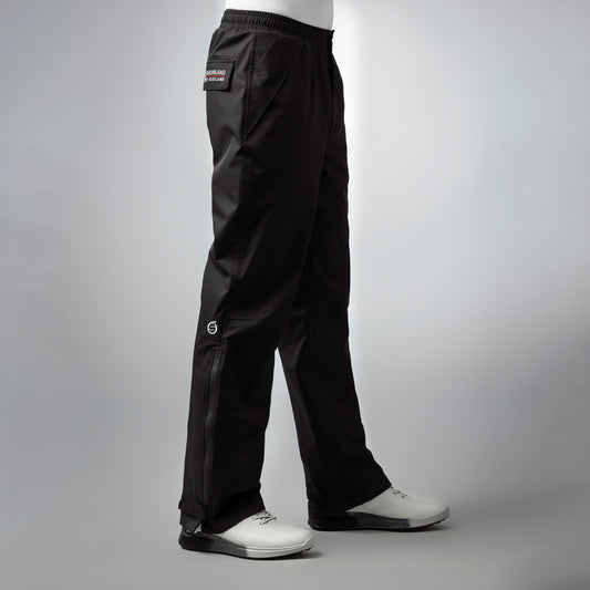 Sunderland Mens Black Waterproof Golf Over Trousers