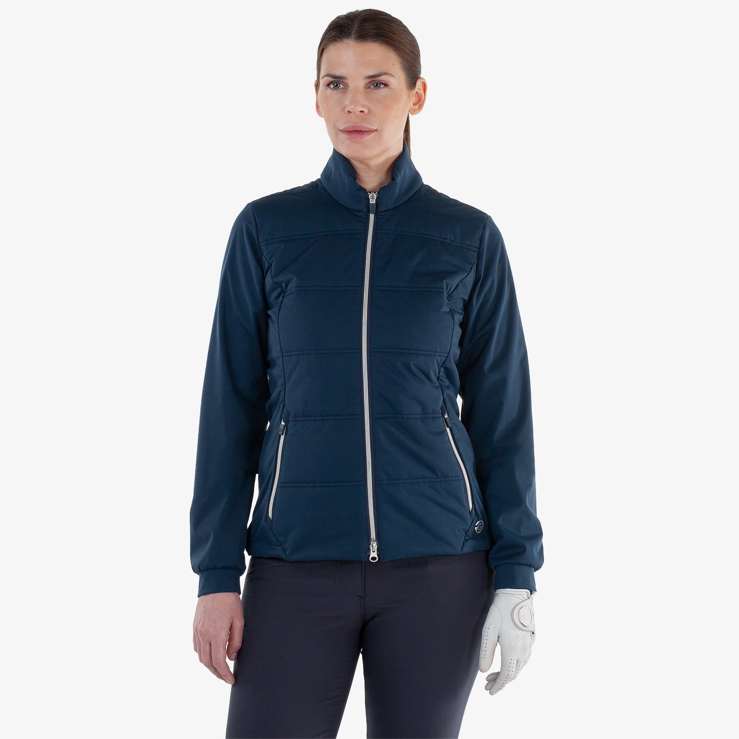 Galvin Green Women's Navy Quilted Jacket with Water Repellent Finish