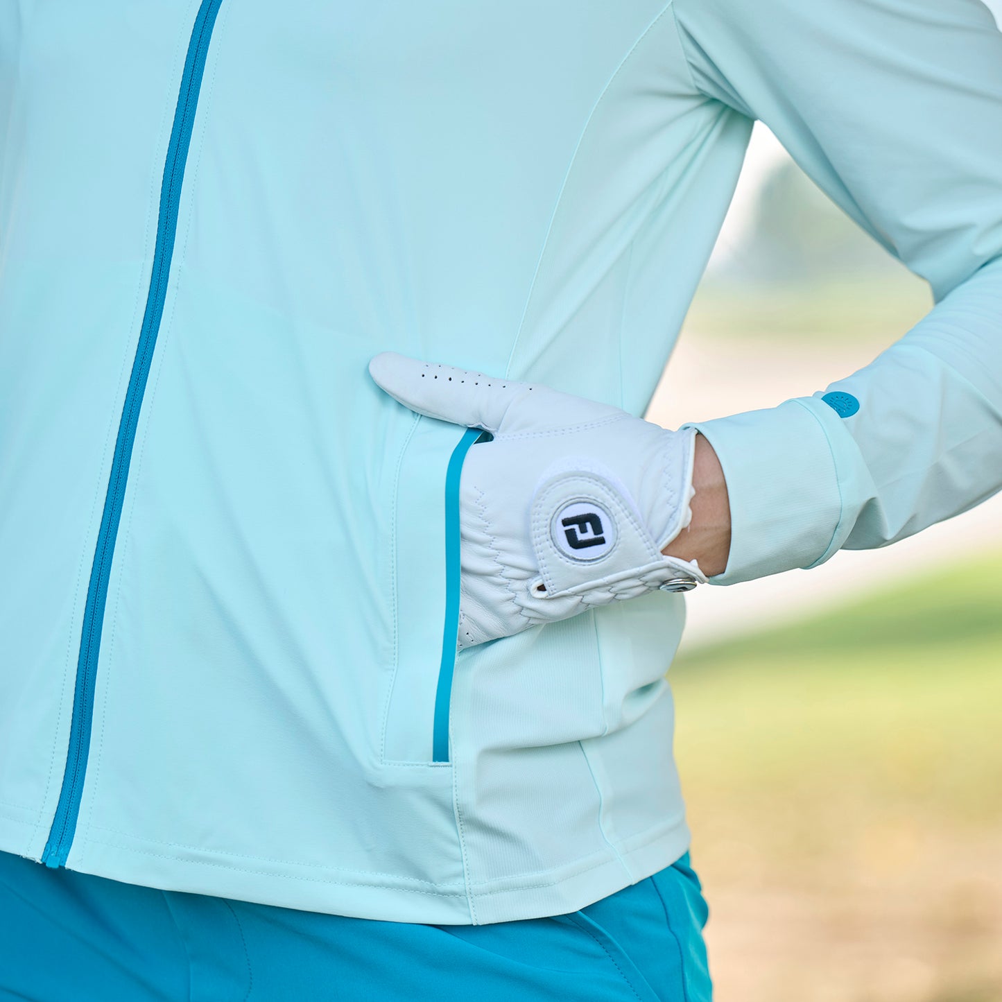 FootJoy Ladies Ultra Lightweight Jacket for a Modern Look with Practical Performance