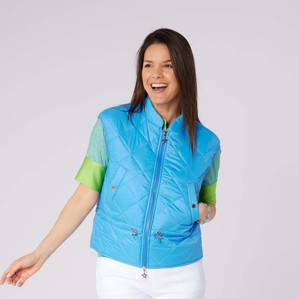 Swing Out Sister Ladies Lightweight Gilet with Contemporary Style & Flattering Silhouette