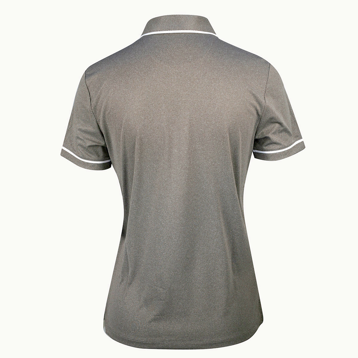 Original Penguin Ladies Piped Short Sleeve Polo in Ristretto